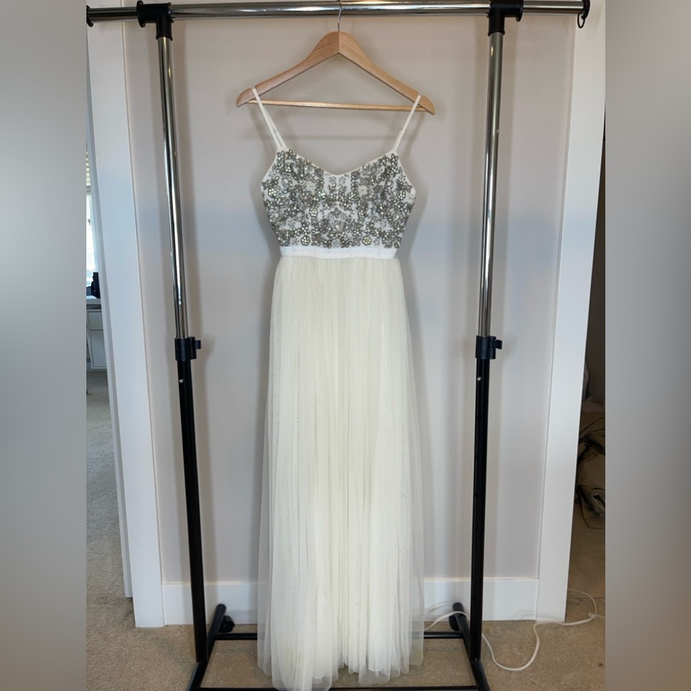 BHLDN Needle & Thread Bridal Wedding Venus Dress Tulle Gown BRAND NEW size XS